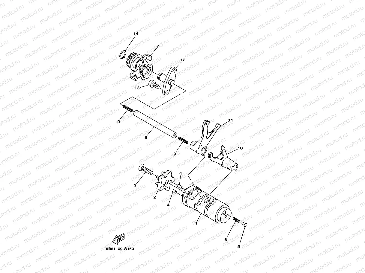 SHIFT CAM & FORK