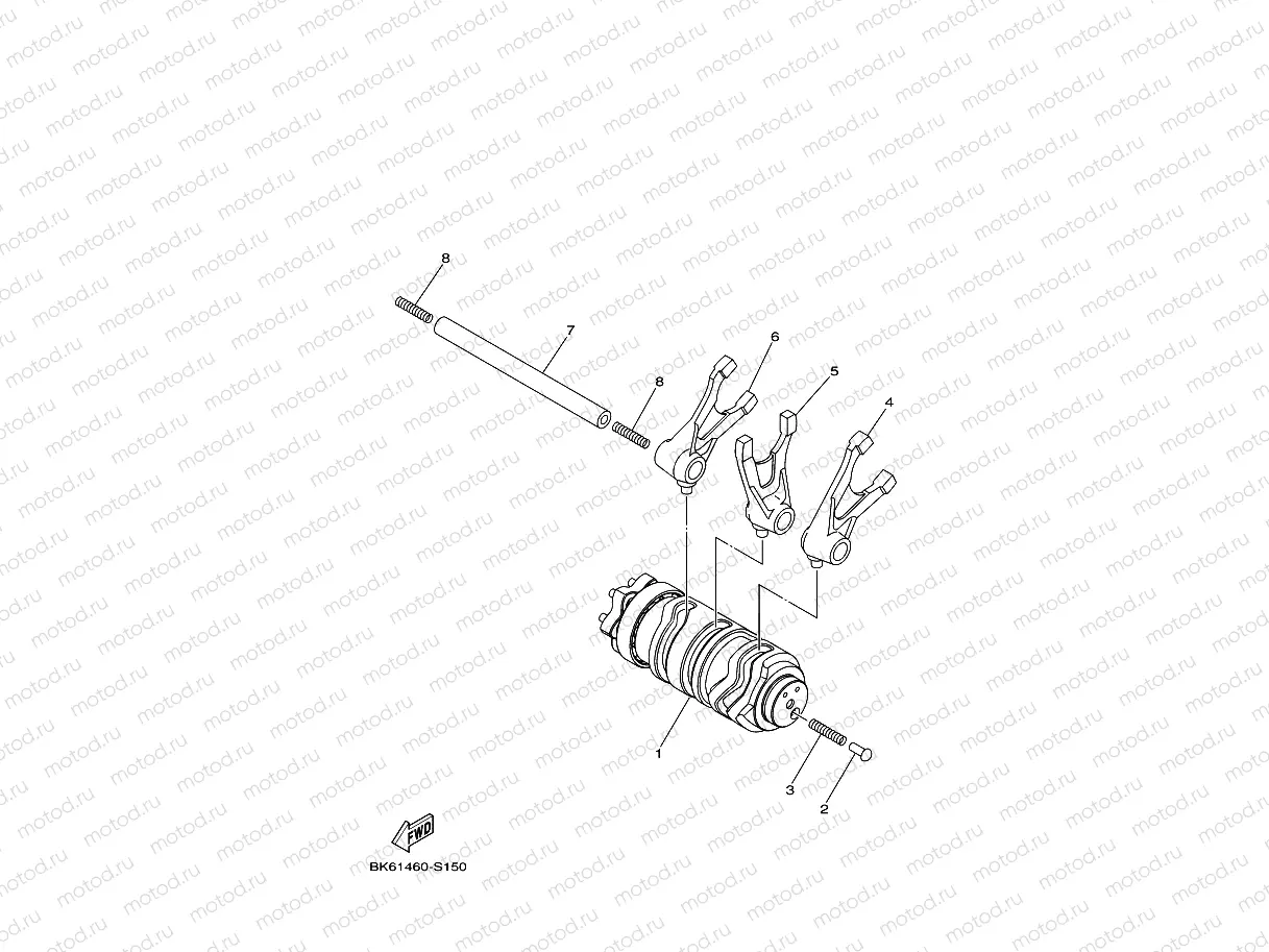 SHIFT CAM & FORK