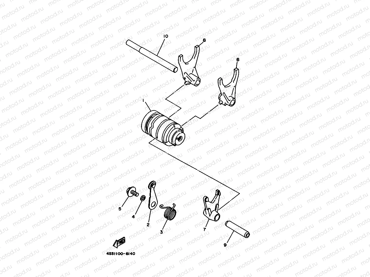 SHIFT CAM & FORK