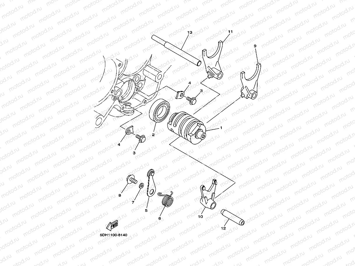 SHIFT CAM & FORK