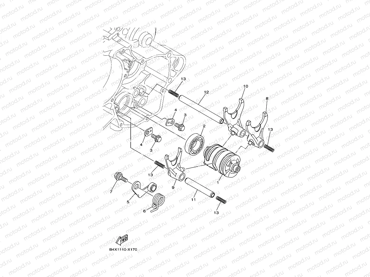 SHIFT CAM & FORK