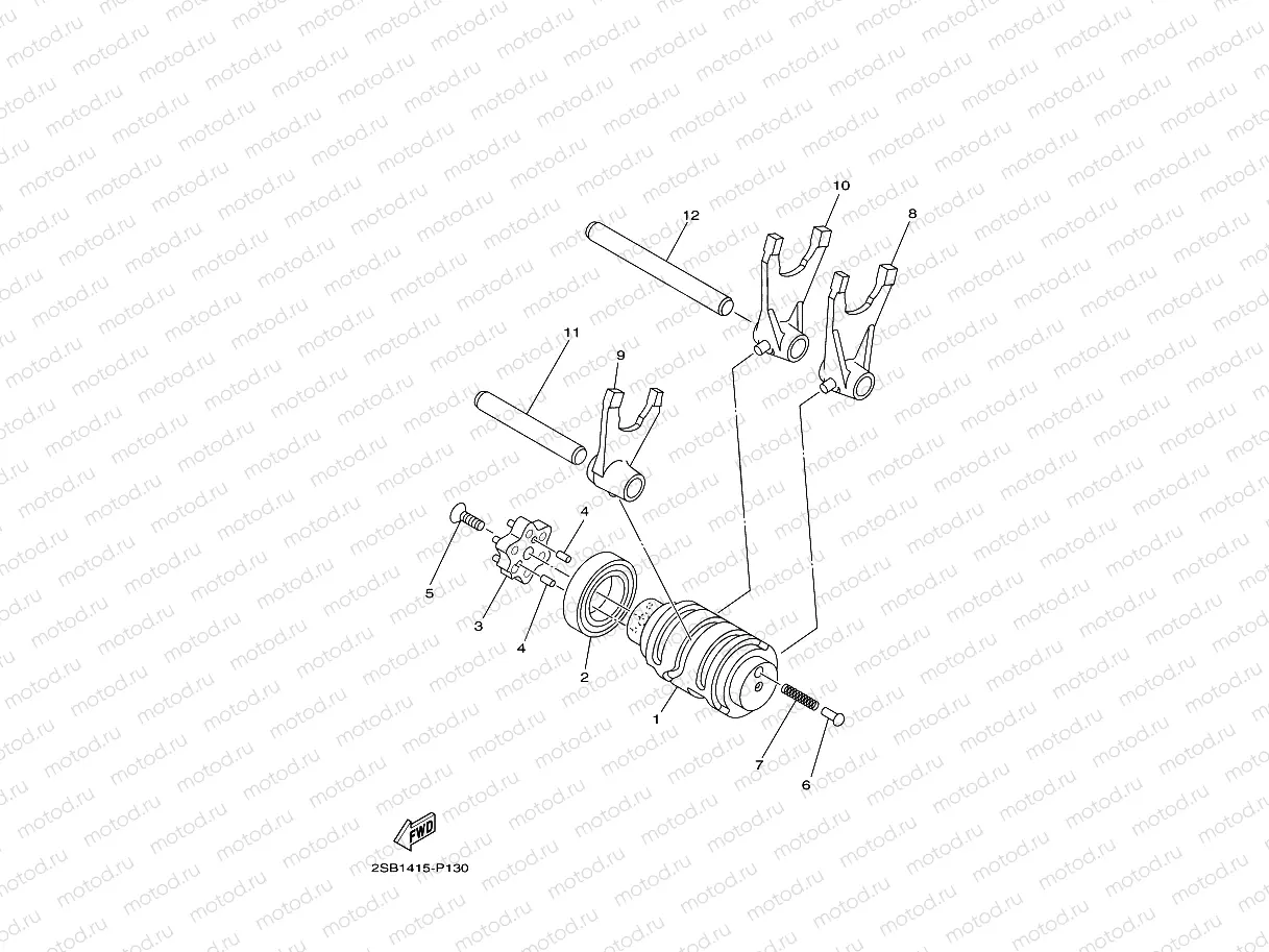 SHIFT CAM & FORK