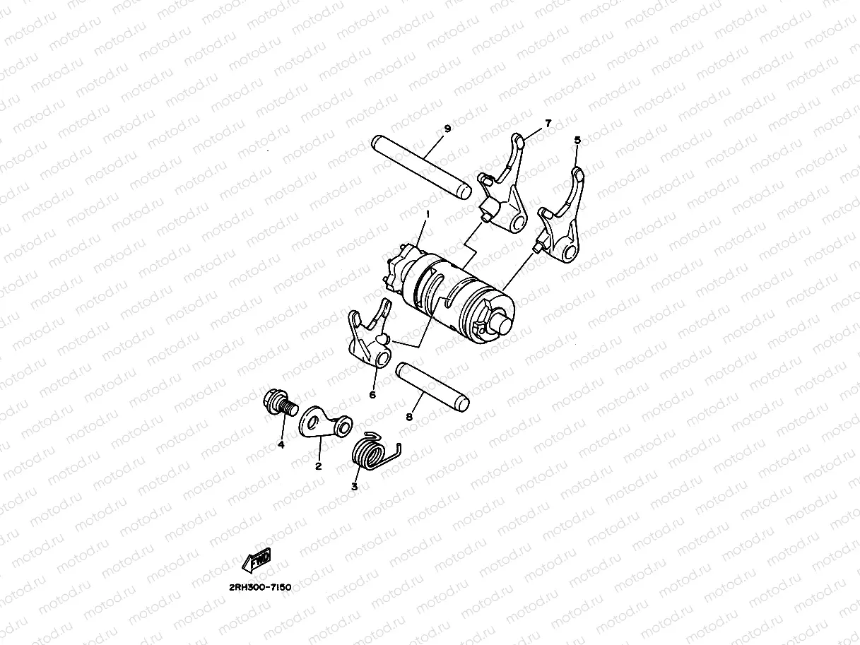 SHIFT CAM & FORK