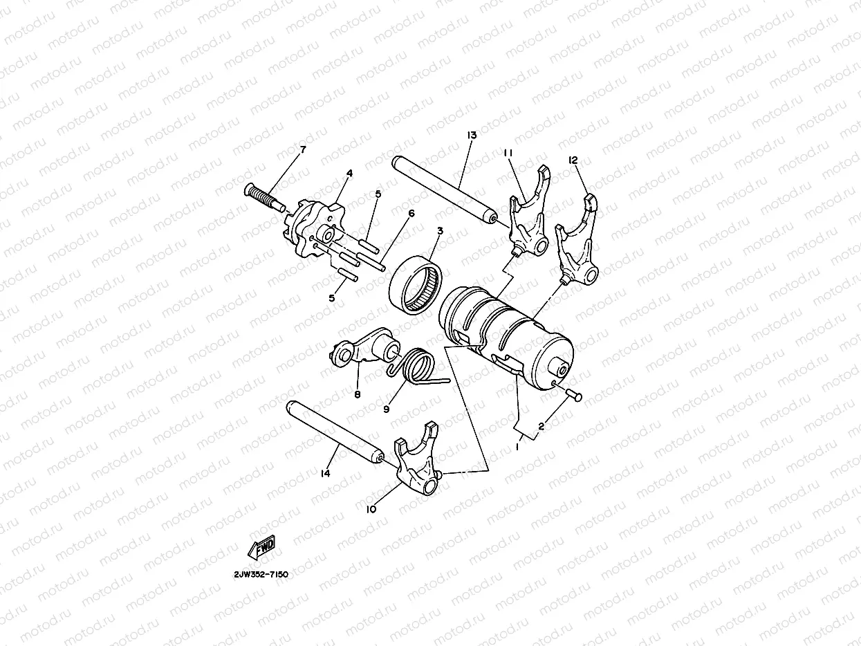 SHIFT CAM & FORK