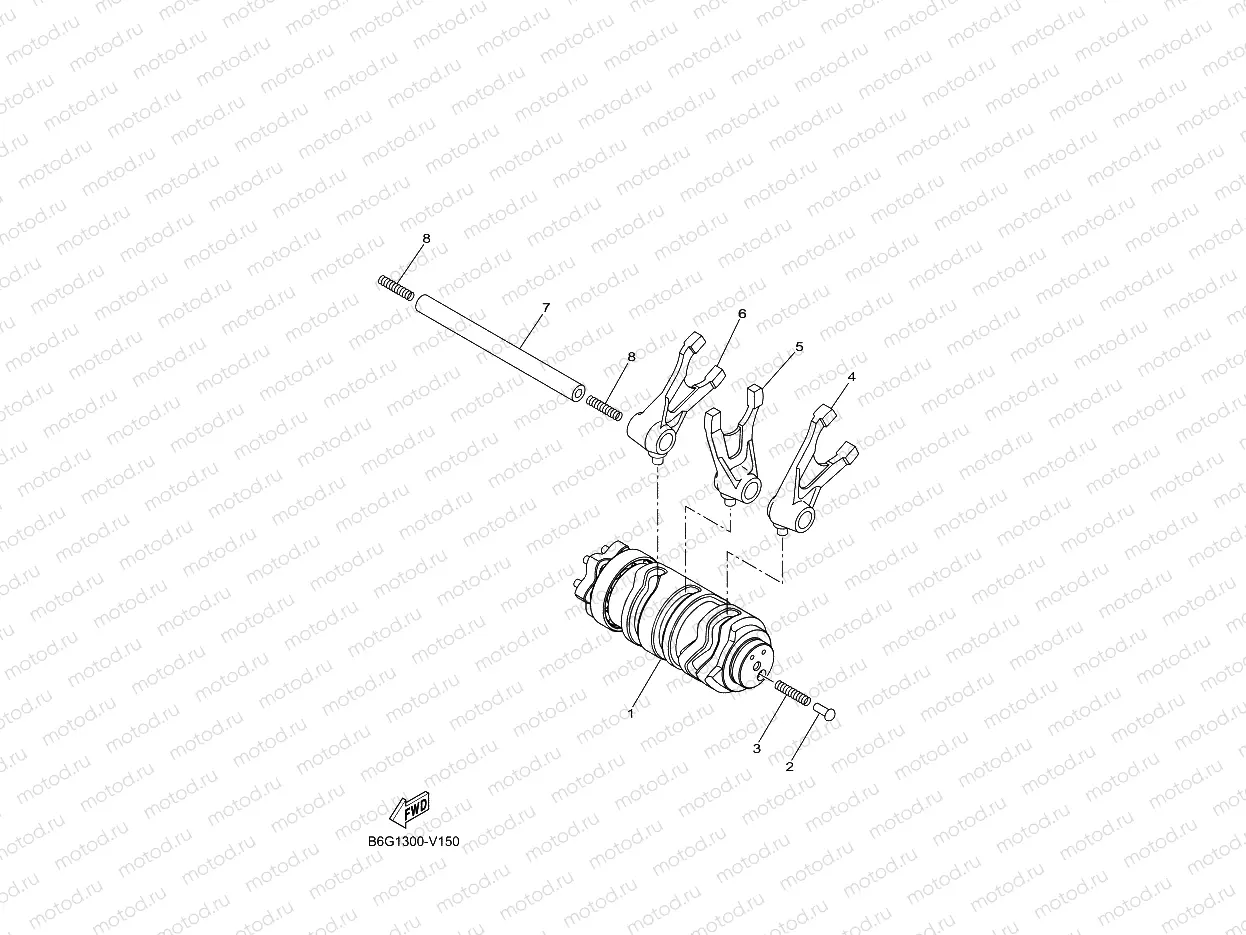 SHIFT CAM & FORK