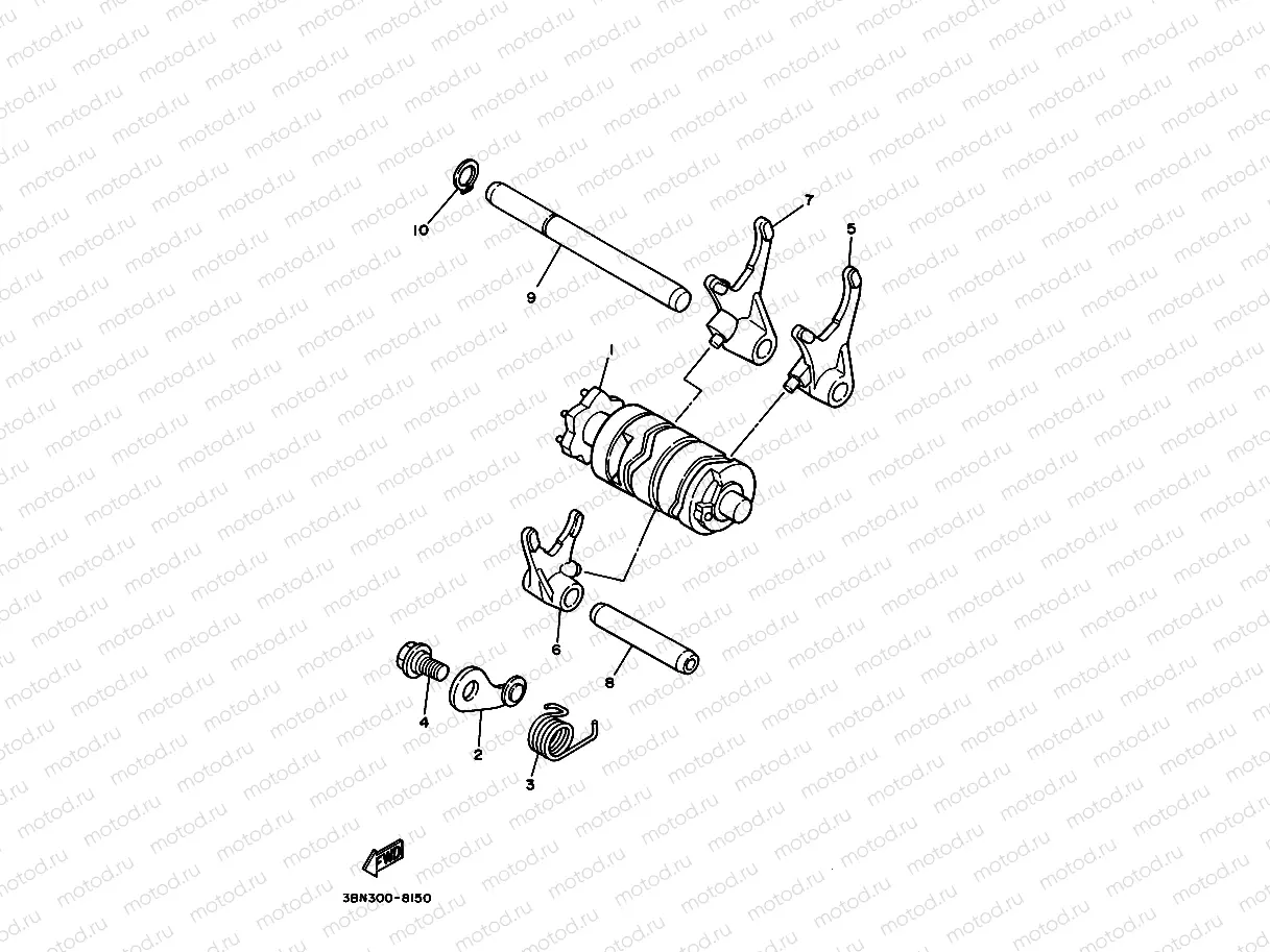 SHIFT CAM & FORK