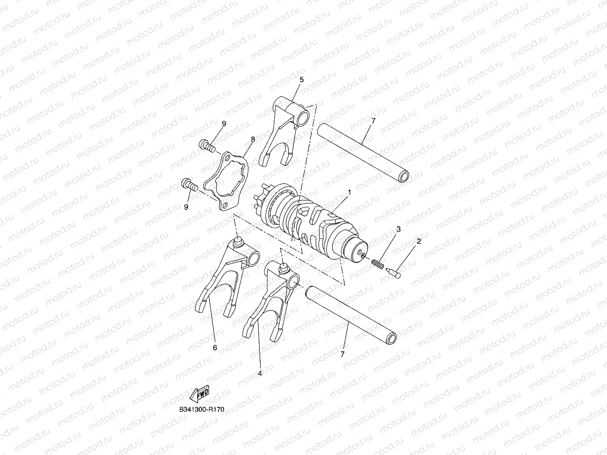 SHIFT CAM & FORK