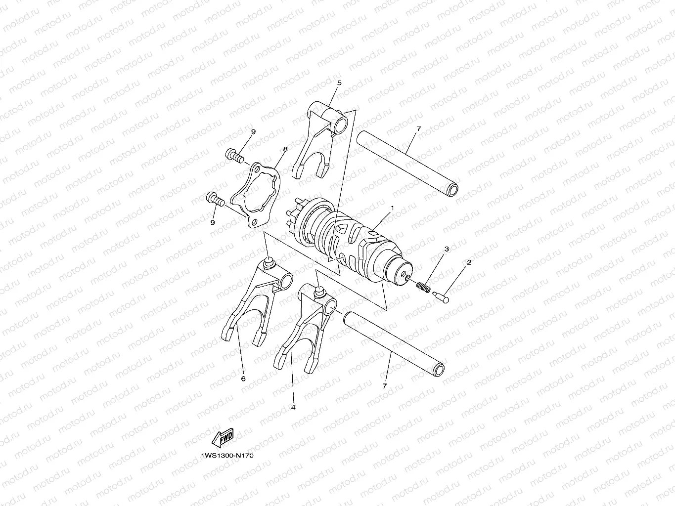 SHIFT CAM & FORK