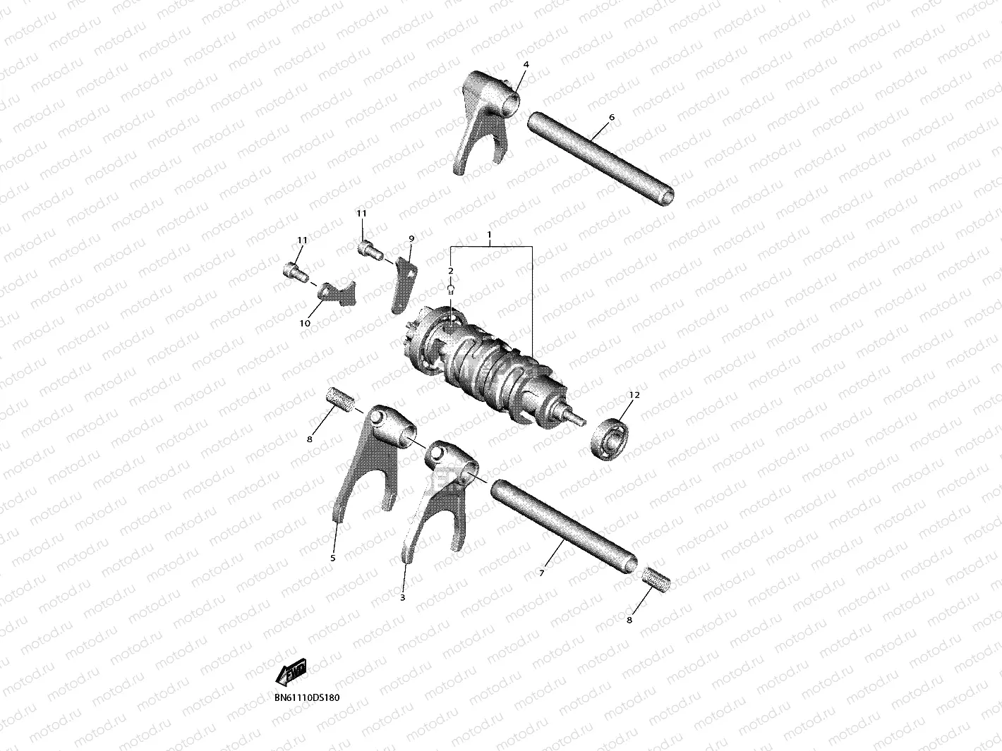 SHIFT CAM & FORK