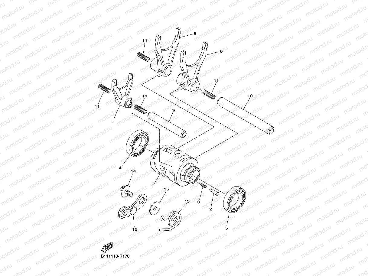 SHIFT CAM & FORK
