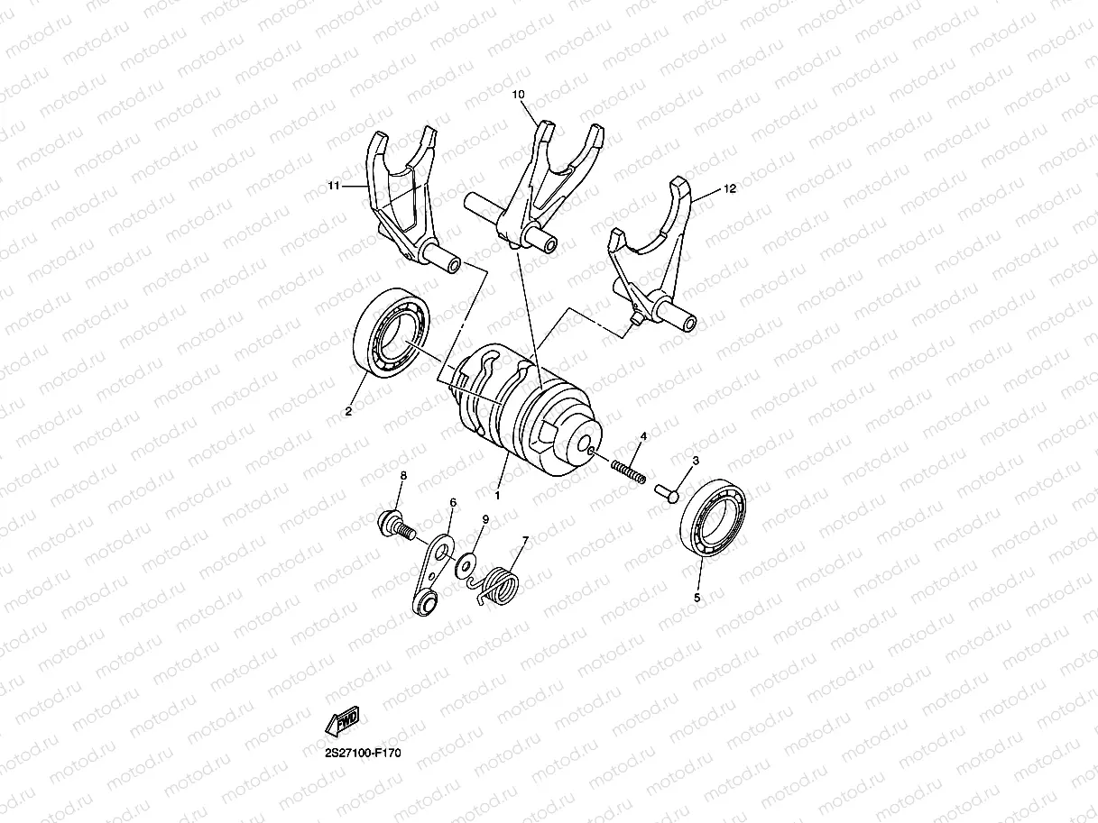 SHIFT CAM & FORK