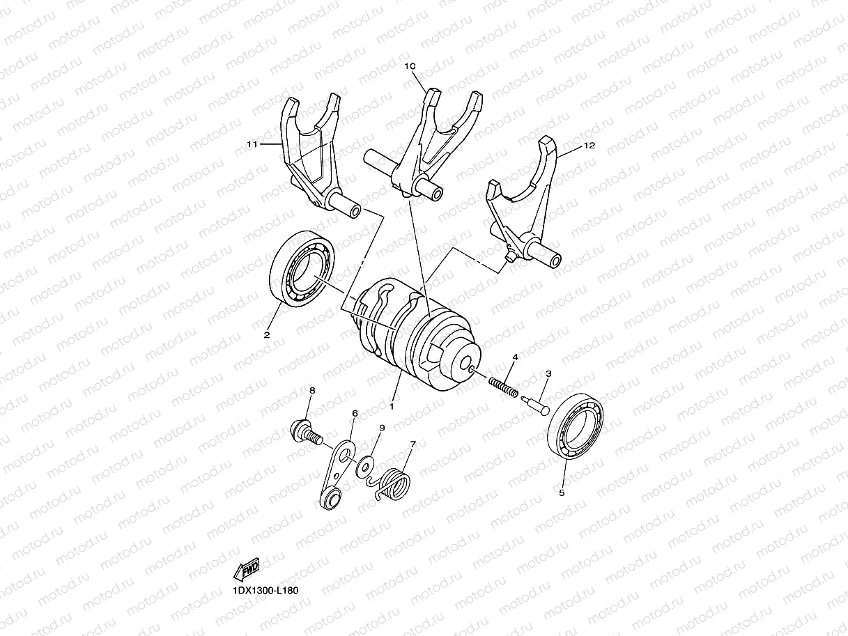SHIFT CAM & FORK