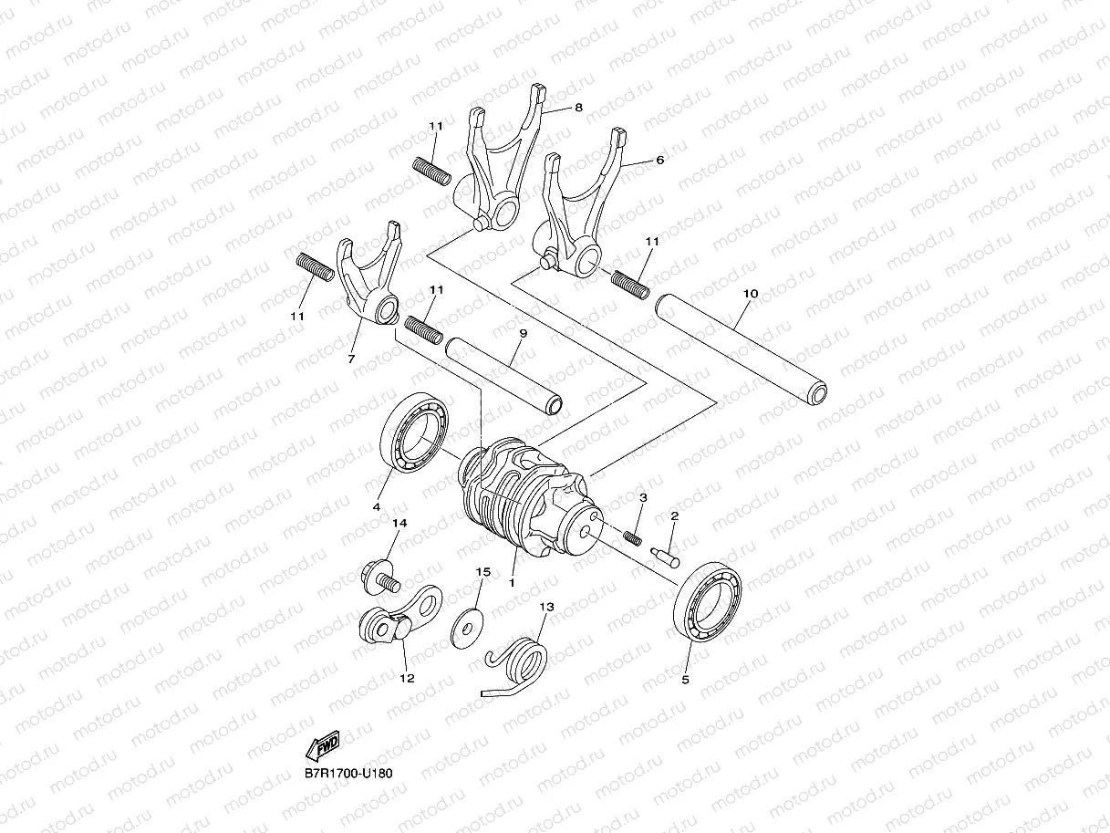 SHIFT CAM & FORK