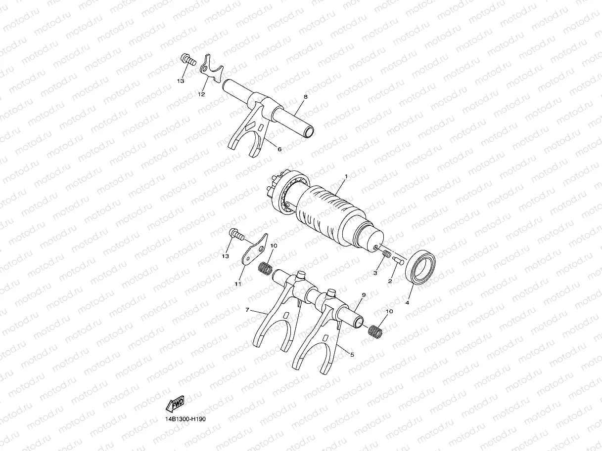 SHIFT CAM & FORK