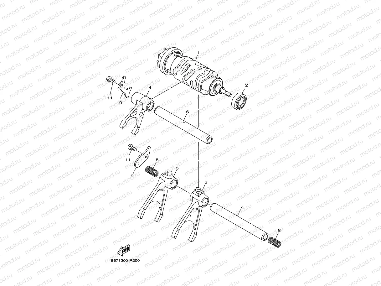 SHIFT CAM & FORK