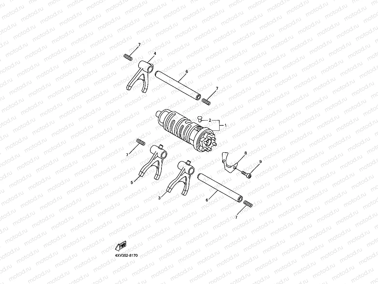 SHIFT CAM & FORK