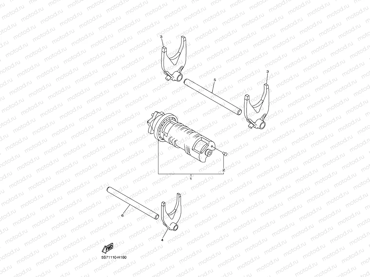 SHIFT CAM & FORK