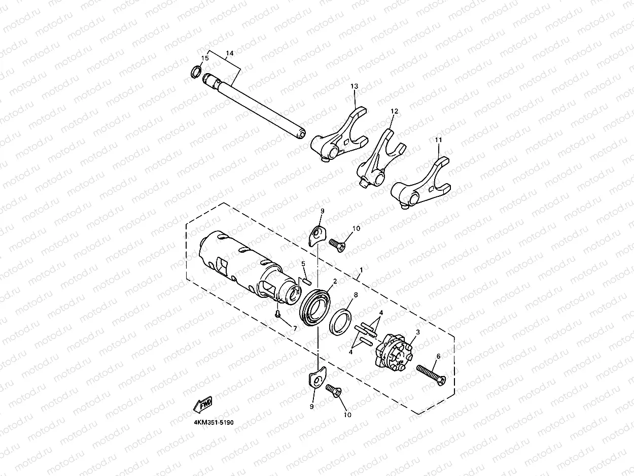 SHIFT CAM & FORK