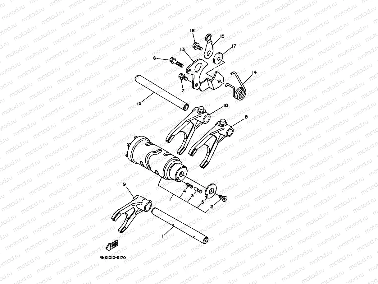 SHIFT CAM & FORK