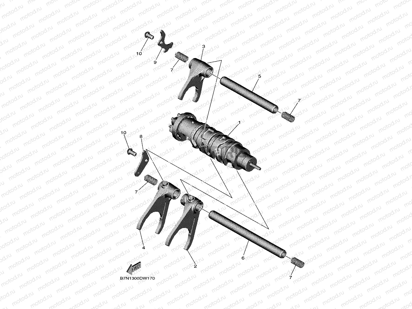SHIFT CAM & FORK