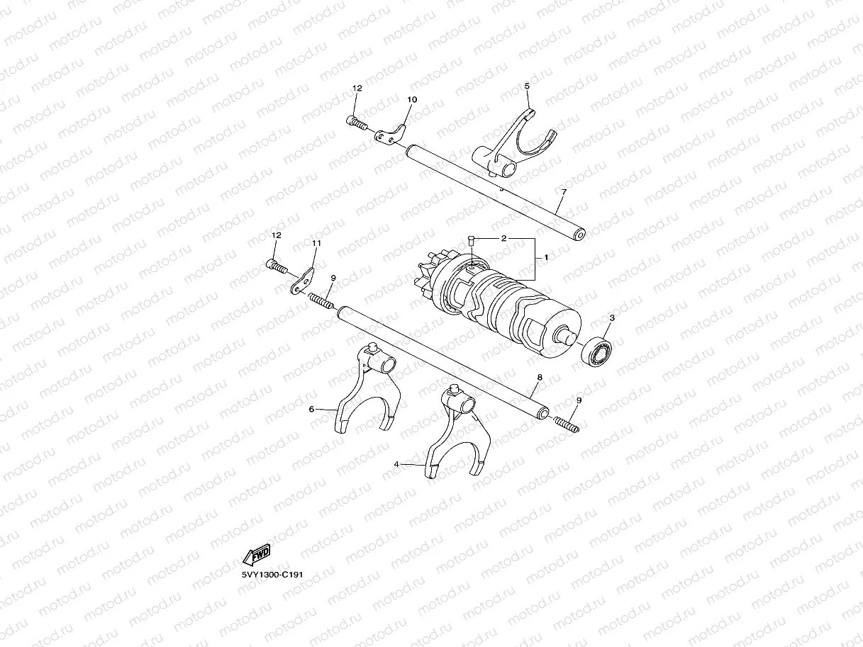 SHIFT CAM & FORK