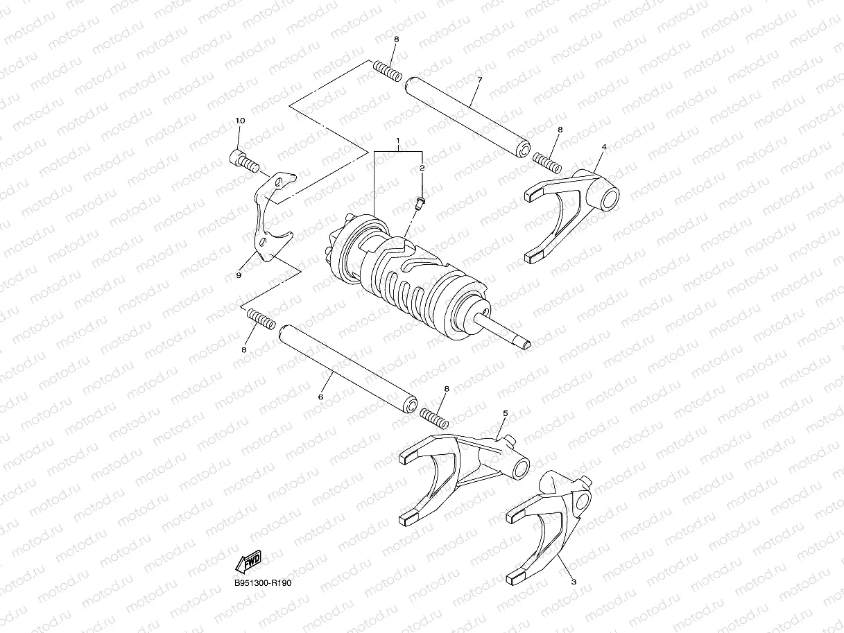SHIFT CAM & FORK
