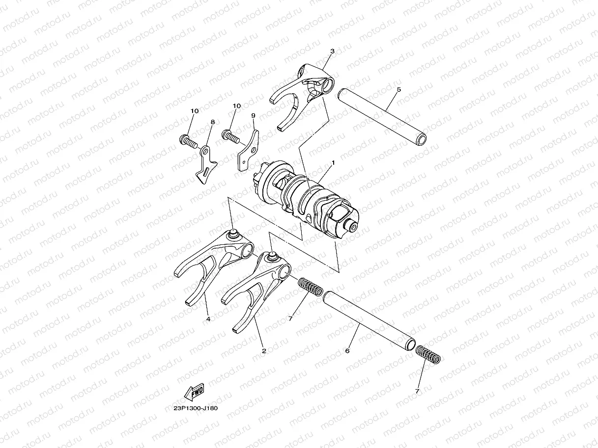 SHIFT CAM & FORK