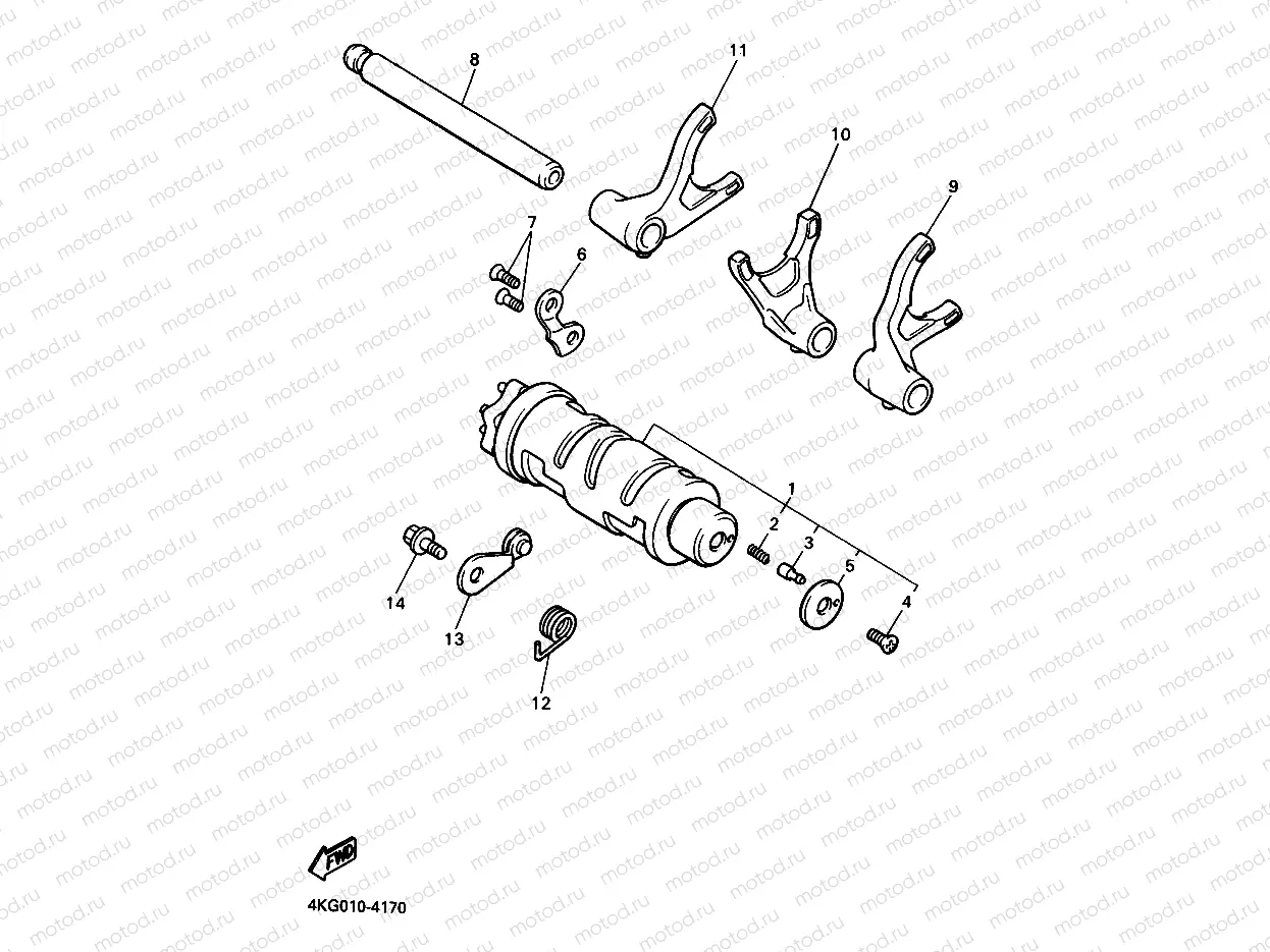 SHIFT CAM & FORK