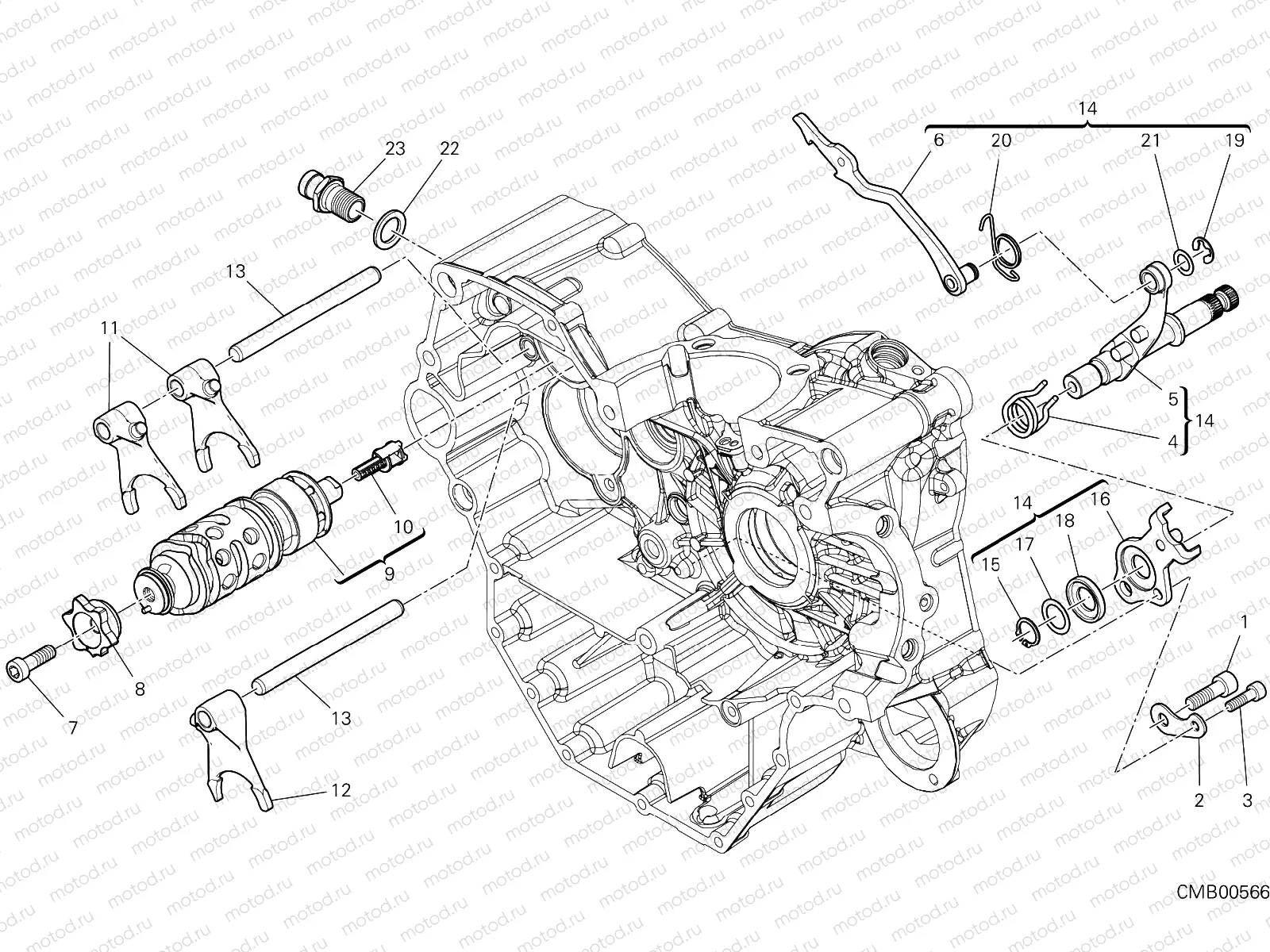 SHIFT CAM - FORK