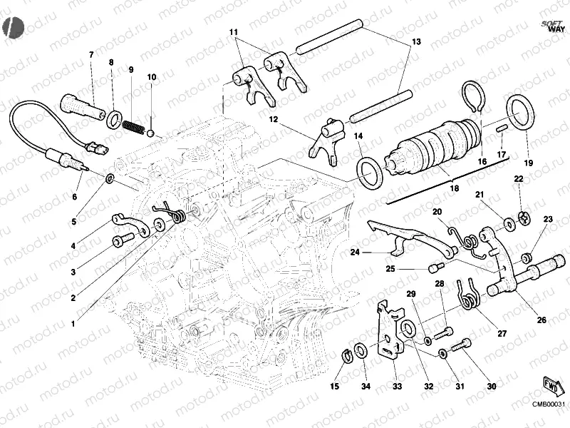 SHIFT CAM - FORK » FRONT SUSPENSION