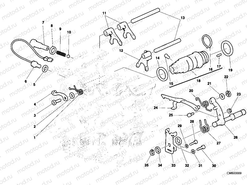 SHIFT CAM - FORK » FRONT SUSPENSION