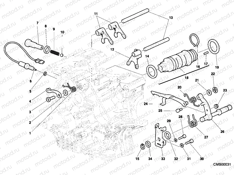 SHIFT CAM - FORK » FRONT SUSPENSION