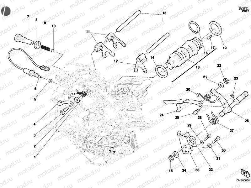 SHIFT CAM - FORK » FRONT SUSPENSION