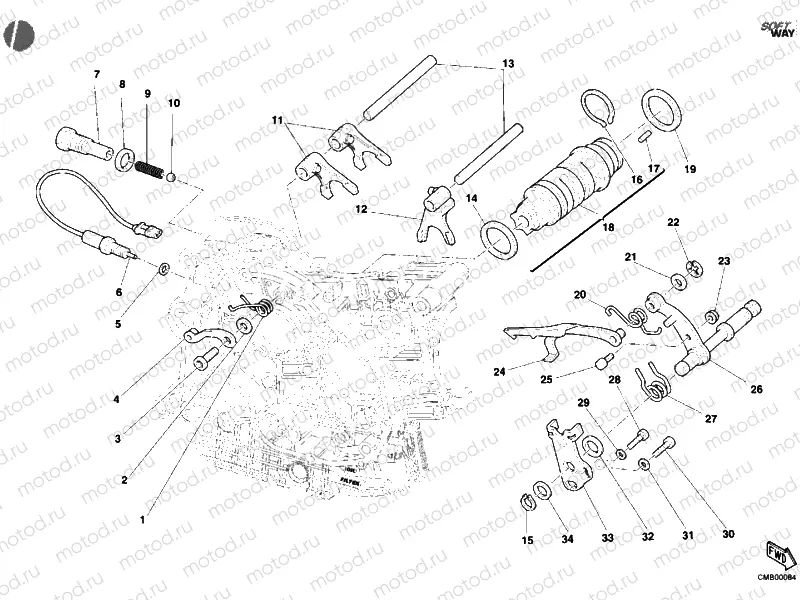 SHIFT CAM - FORK » FRONT SUSPENSION