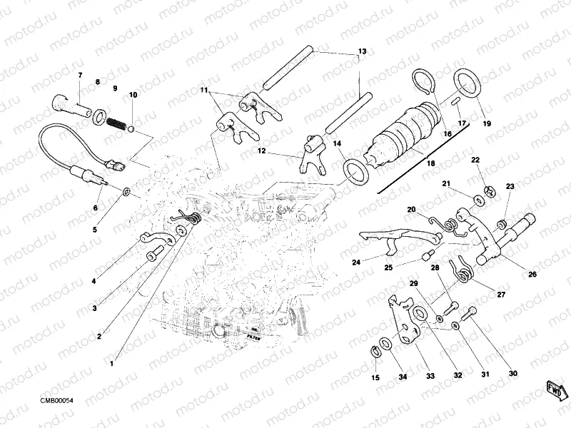SHIFT CAM - FORK » FRONT SUSPENSION