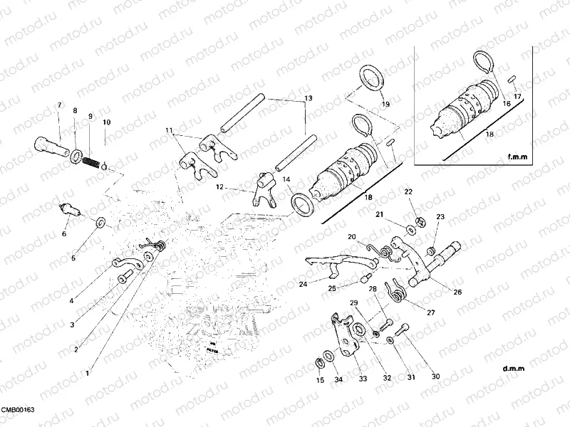 SHIFT CAM - FORK » FRONT SUSPENSION