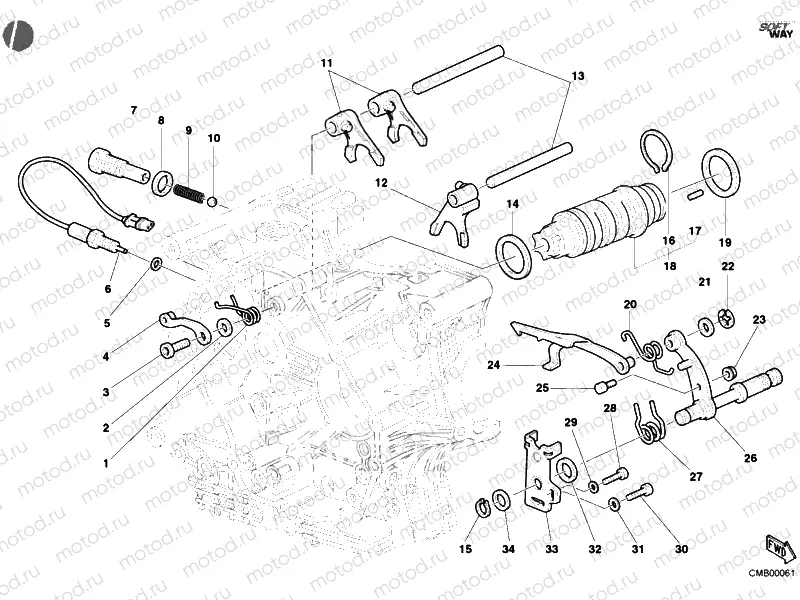SHIFT CAM - FORK » FRONT SUSPENSION