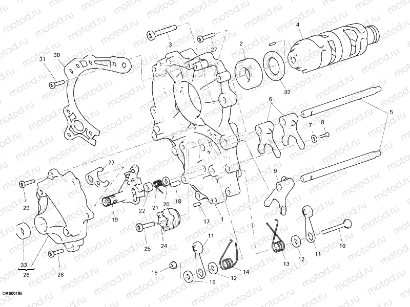 SHIFT CAM - FORK » FRONT SUSPENSION