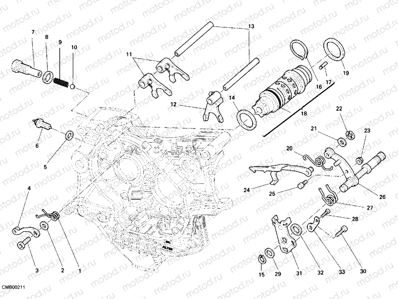 SHIFT CAM - FORK » FRONT SUSPENSION