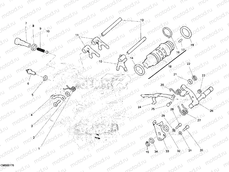 SHIFT CAM - FORK » FRONT SUSPENSION