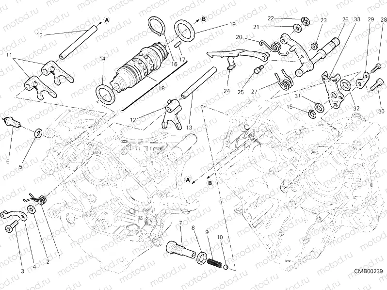 SHIFT CAM - FORK » FRONT SUSPENSION