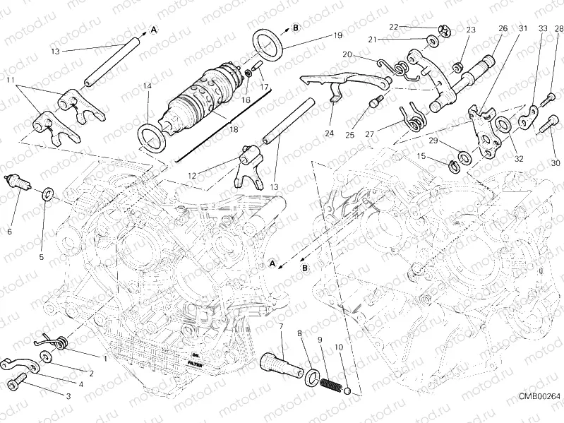 SHIFT CAM - FORK » FRONT SUSPENSION