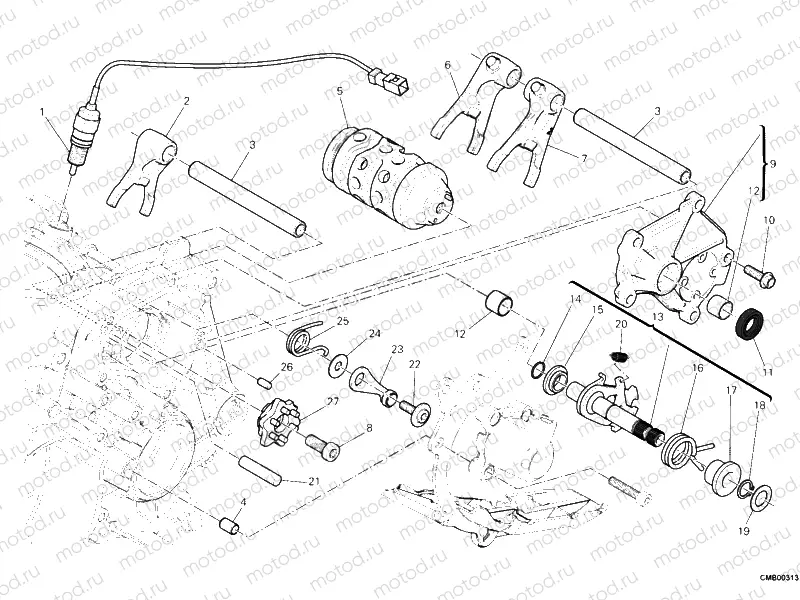 SHIFT CAM - FORK » FRONT SUSPENSION
