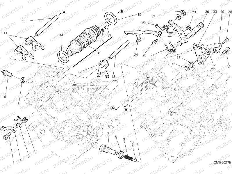 SHIFT CAM - FORK » FRONT SUSPENSION