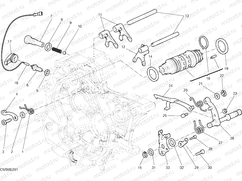 SHIFT CAM - FORK » FRONT SUSPENSION