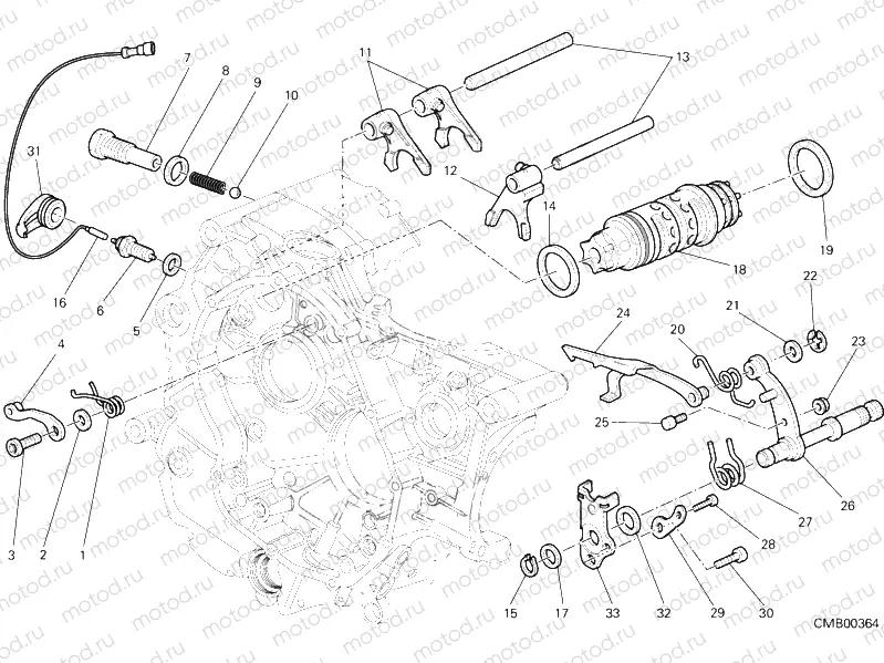 SHIFT CAM - FORK » FRONT SUSPENSION