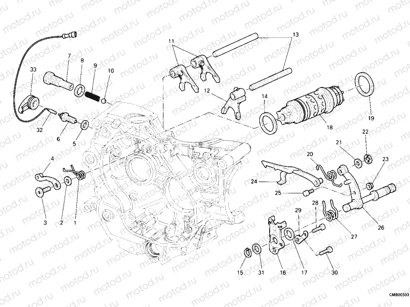 SHIFT CAM - FORK » FRONT SUSPENSION