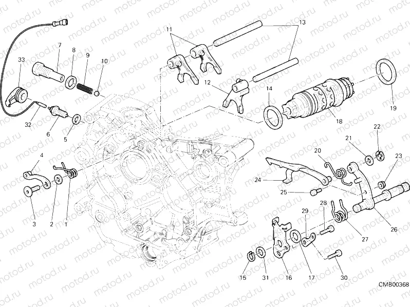SHIFT CAM - FORK » FRONT SUSPENSION