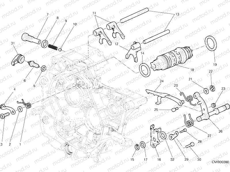 SHIFT CAM - FORK » FRONT SUSPENSION