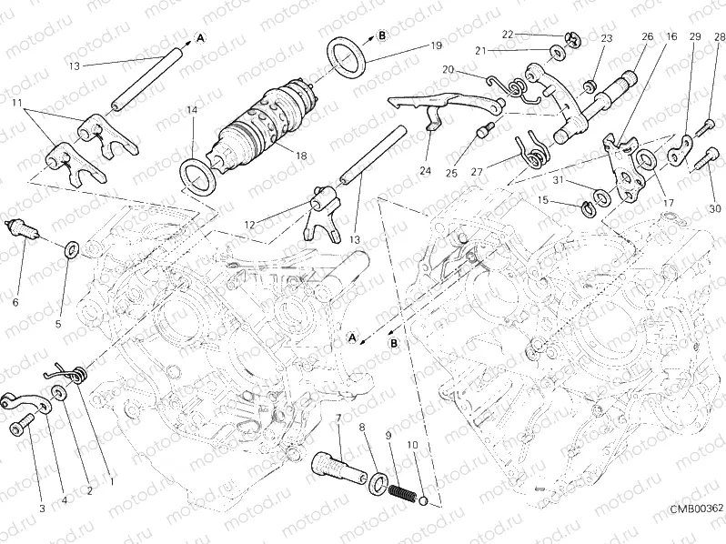 SHIFT CAM - FORK » FRONT SUSPENSION